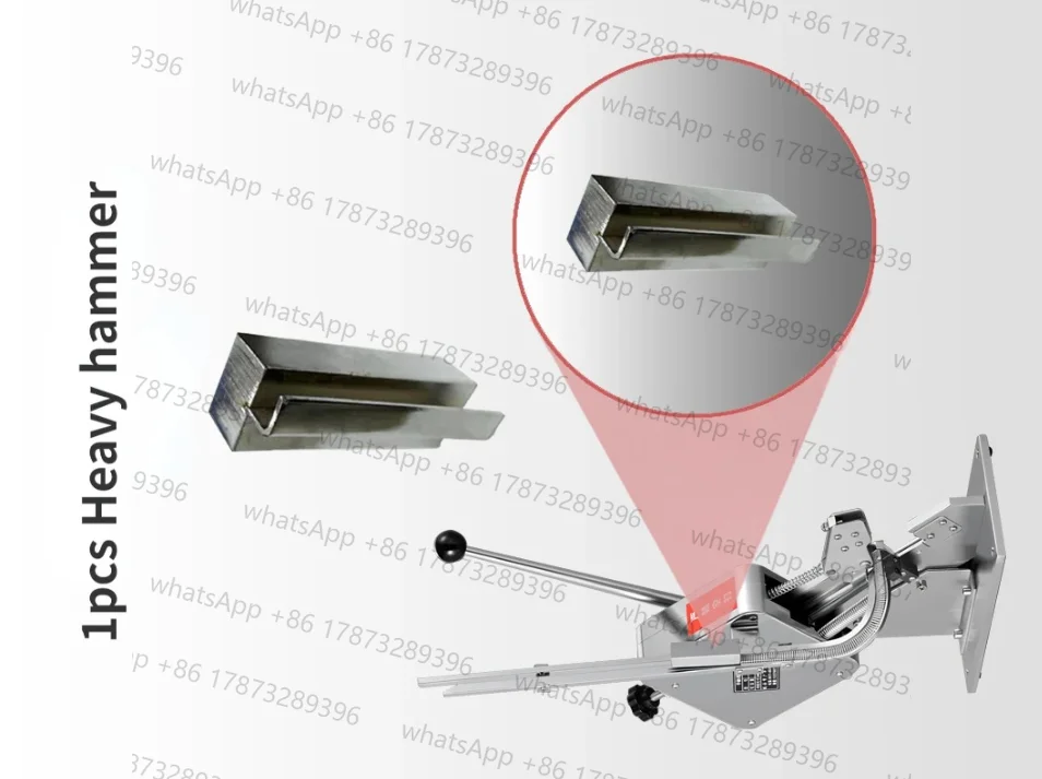 Clipping Machine Parts for Ham sausage 50 Type Sausage Clipper  Manual U-shape Strapping Machine Lower Mold,