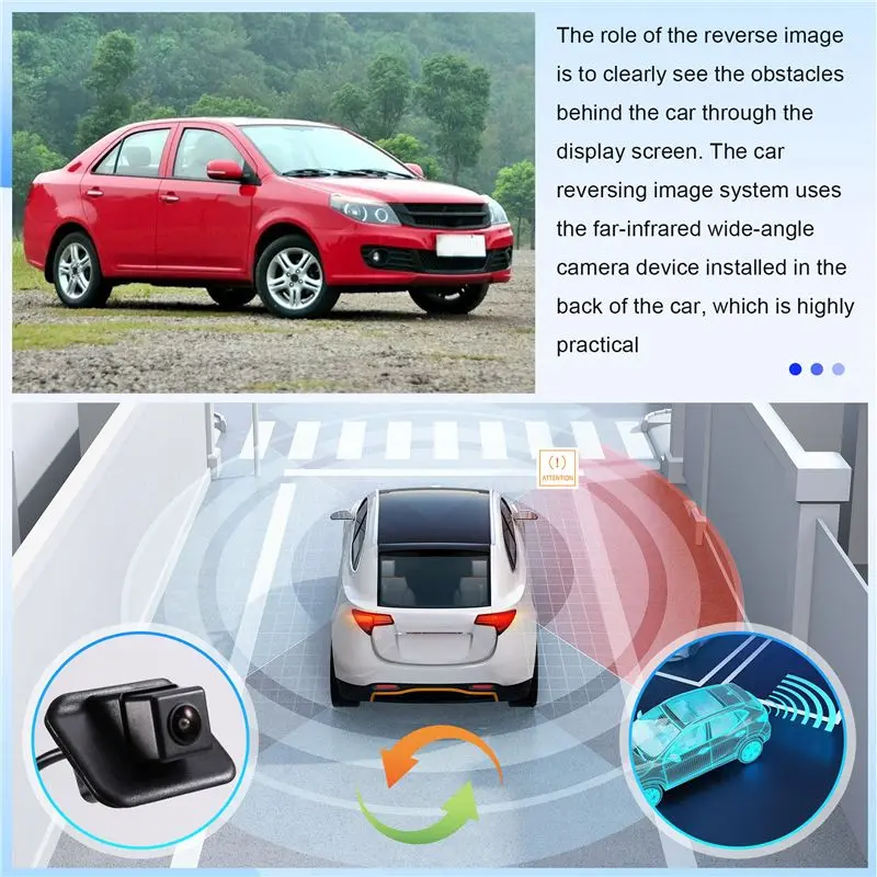 Car Backup Rearview Camera Assembly 01716769 For Geely Kingkong Sc6back View Reverse Park Assist Camera-N32R