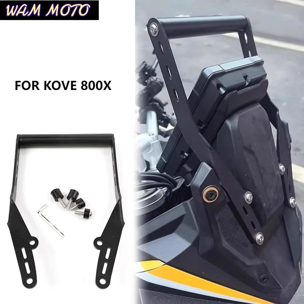Motorcycle Phone Stand Holder Support GPS Navigation Mounting Bracket For KOVE 800X