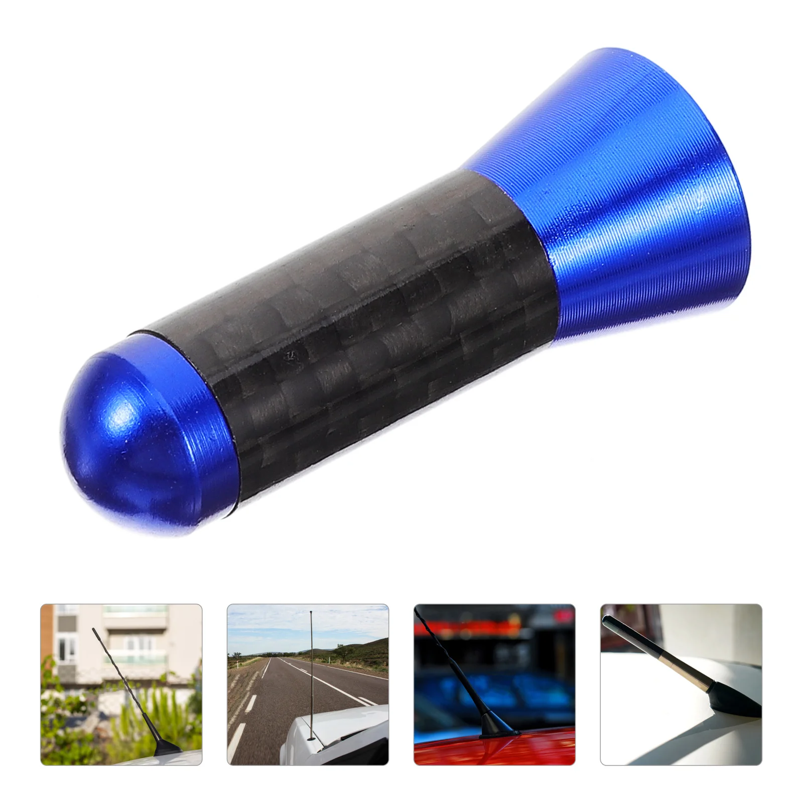

Stylish Car Antenna Replacement Lightweight Carbon Fiber Design Enhanced Reception Performance Suitable for Rain Snow Wind Roof