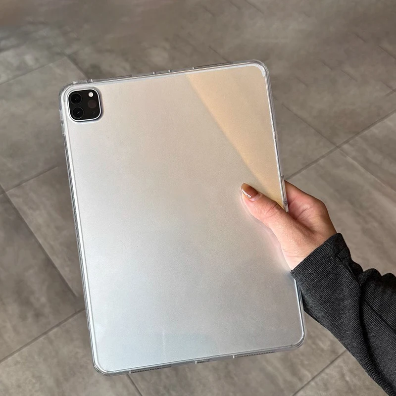 

TPU Transparent Silicone Case For Apple iPad 10th 9th 8th 7th Mini 6 5 Air 5 4 3 2 1 Pro 11 12.9 2022 2021 2020 Shockproof Cover