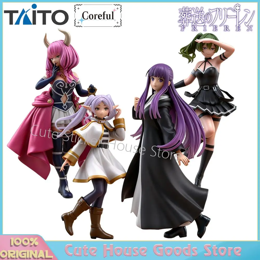 

[In Stock] Original Taito Coreful Sousou No Frieren Frieren Fren Ubel Aura Kawaii Anime Cute Girls Figures Table Decoration