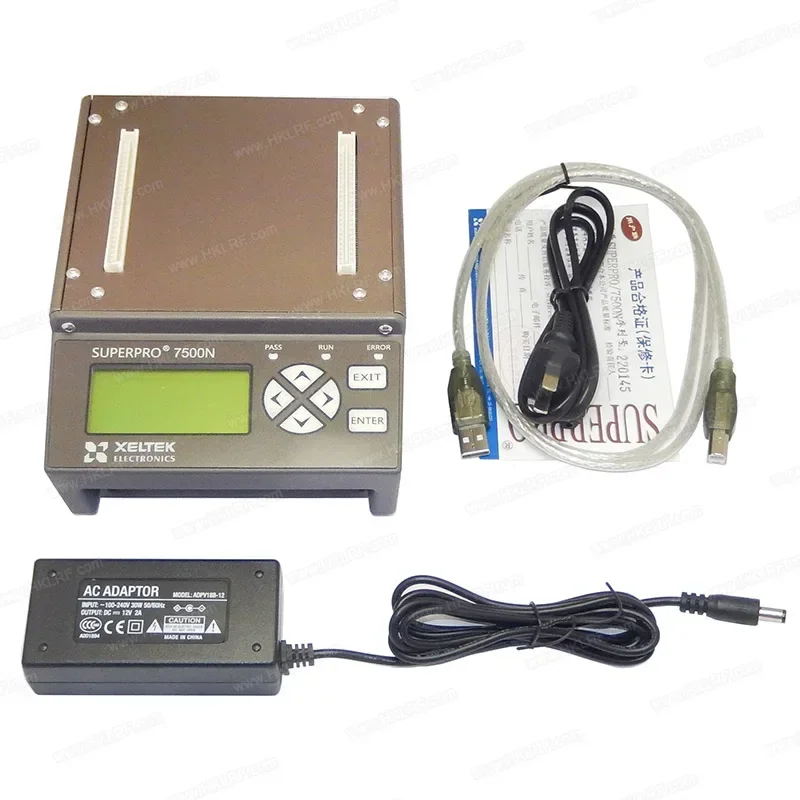 

Xeltek 7500N Usb IC Programmer Extreme High speed Standalone 4chips Superpro 7500N