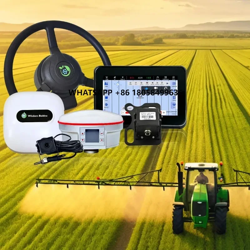 

Tractor Navigation Full Satellites Self-guiding System for Agriculture Tractor Gps RTK Tractor Autopilot Navigation System