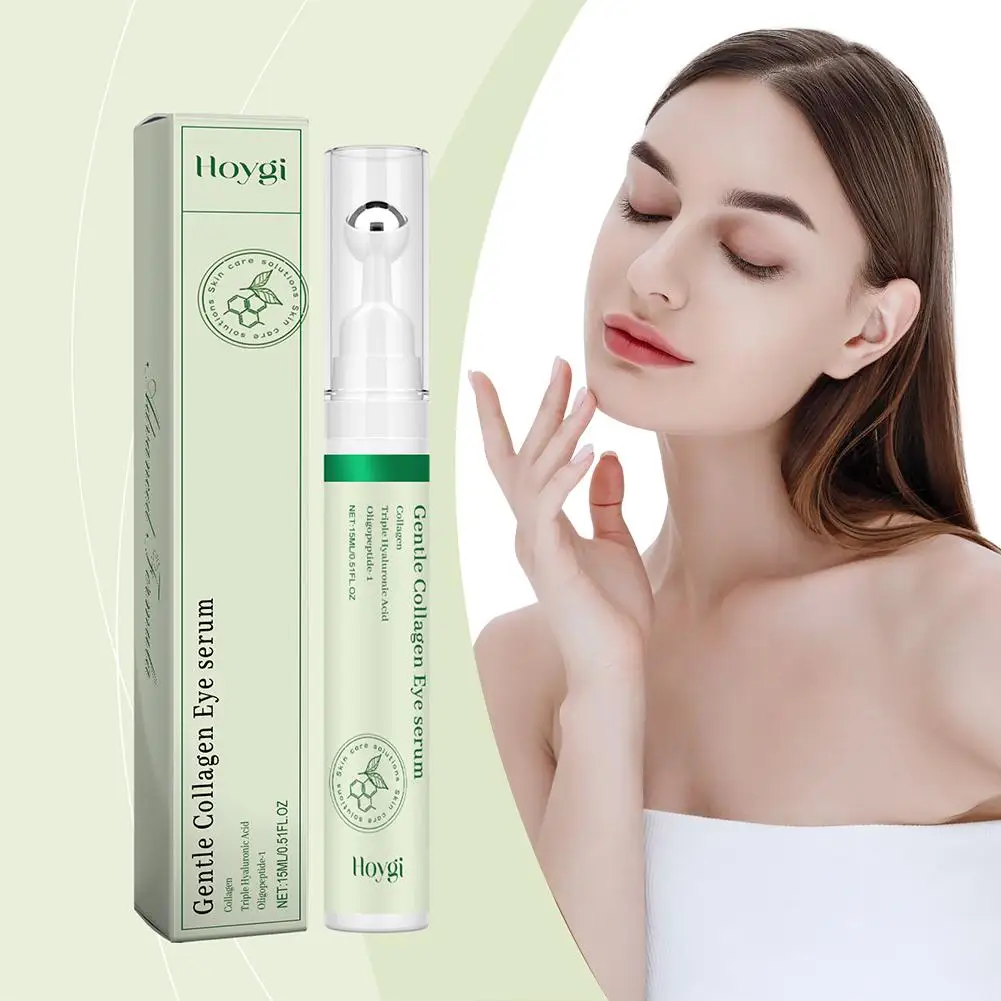 

Collagen Eye Serum Cream Anti Dark Circles Eye Bags Eyes Repair Brightening Tighten Under Lifting Roller Moisturizing Puffy J3B5
