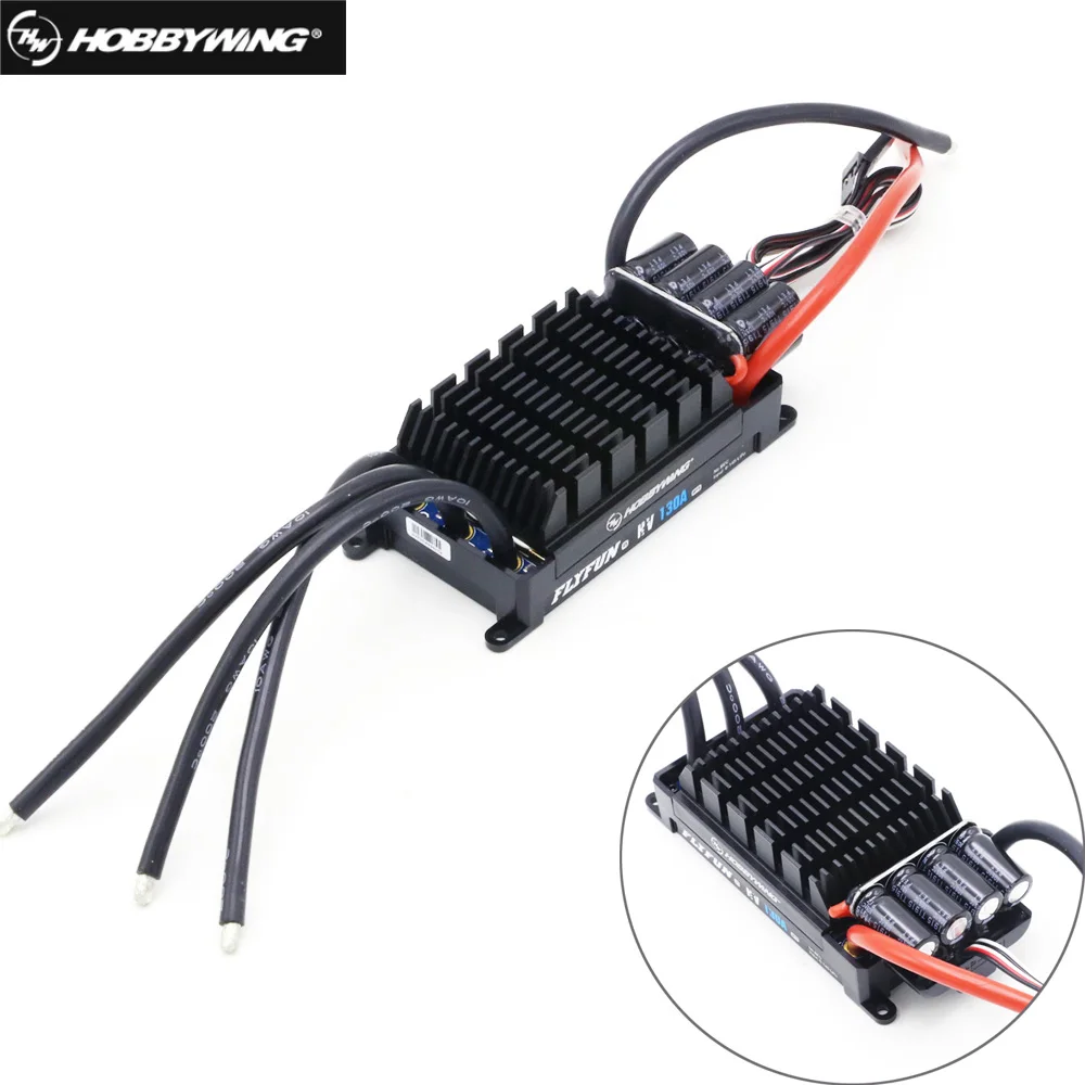 Hobbywing FlyFun V5 80A 110A  160A Speed Controller Brushless ESC 3-6S Lipo with DEO Function for RC Quadcopter
