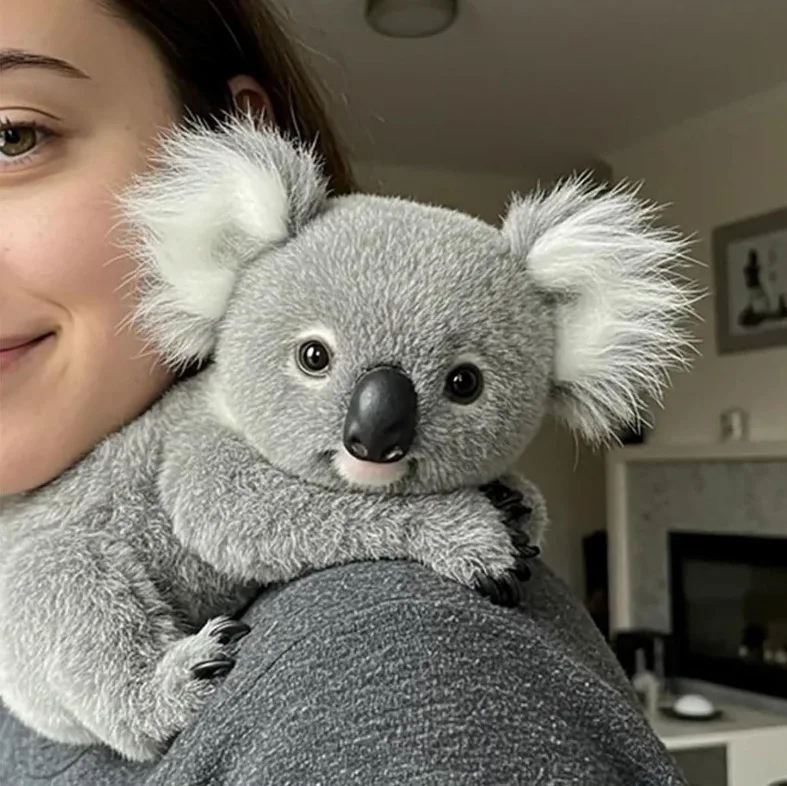 

New Cartoon Koala Plush Toy Stuffed Animal Comfort Gift For Children Marriage Couple Cute Bear Koala Doll Collectible Toys