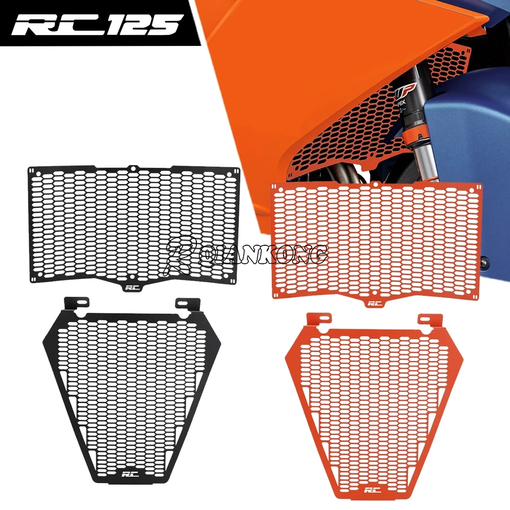 

For RC390 RC200 RC125 RC 390/200/125 2022 - 2026 Motorcycles Accessories Radiator Guard Grille Cover Protector Protective Grill