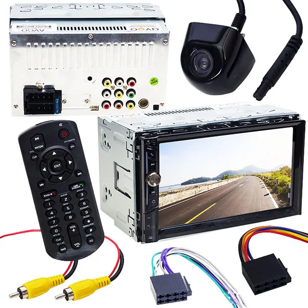 AVGO the AVG-U1835 7 USB-SD-MP5-BLUETOOTH TOUCH SCREEN DOUBLE MEKANİKSİZ REVERSE GEAR KAMERALI AUTO TAPE 4X50 WATT