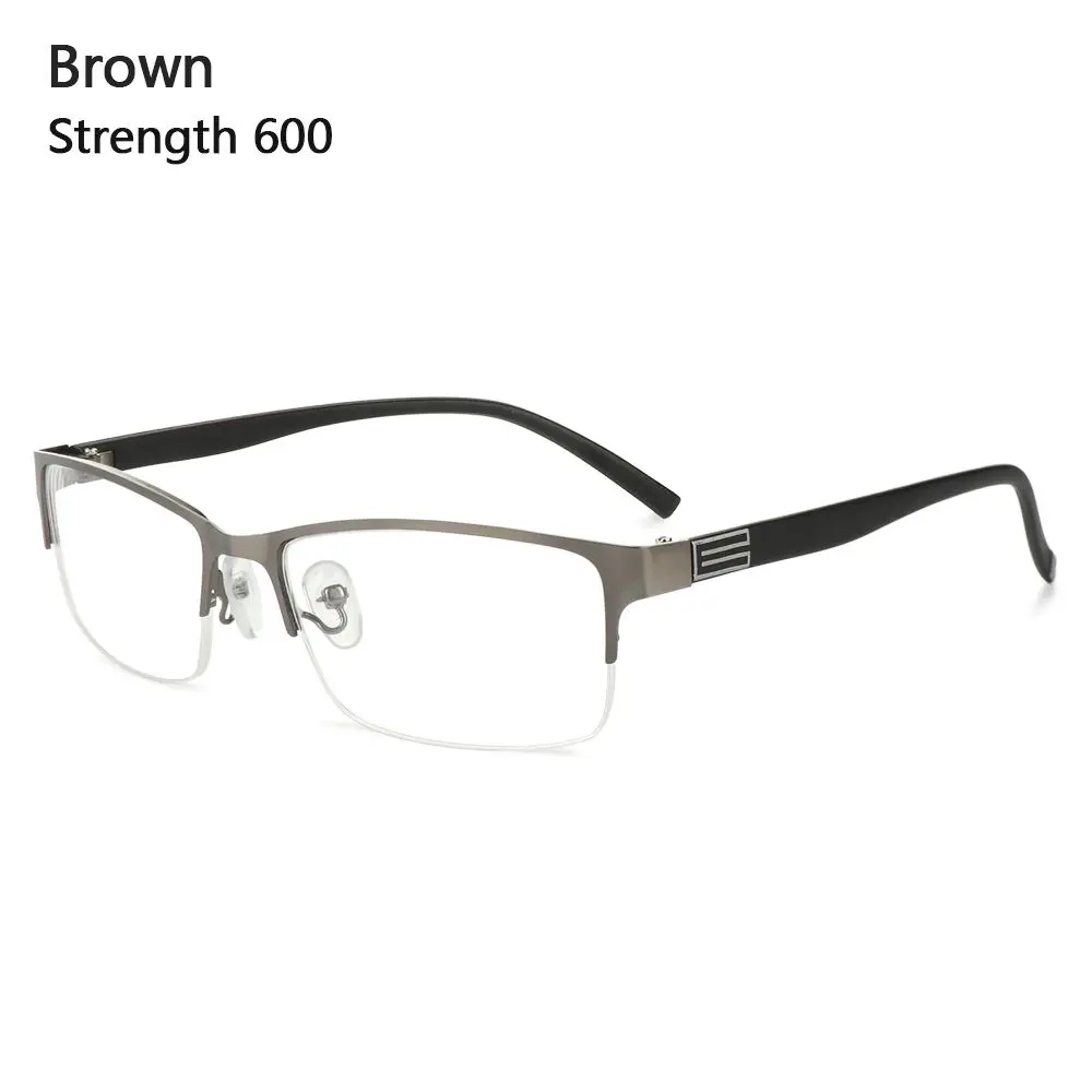 

Men Metal Eye Protection Reading Glasses Business Eyeglasses Myopia Glasses Ultra Light Frame