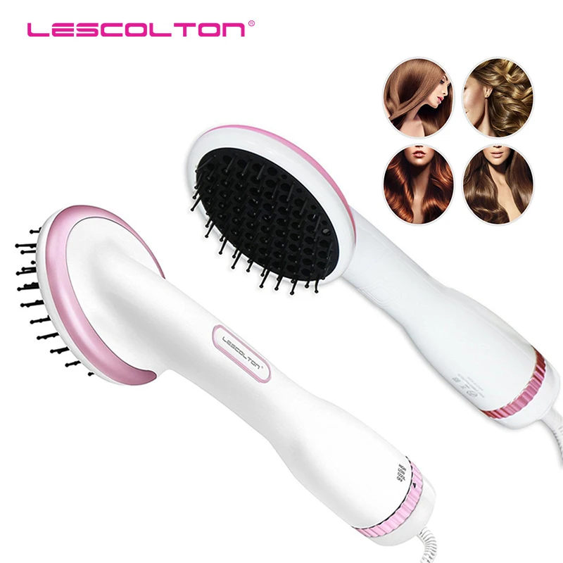 

Lescolton One Step Hair Dryer Multifunctional Air Paddle Styling Brush Negative Ion Generator Comb Hair Blower Straightener