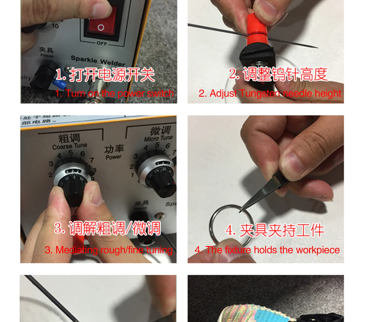DX-50A Jewelry Pulse Welding Machine Spot Welder: Powerful 500W 50A for Gold, Silver, Platinum, and Palladium - 110V/220V