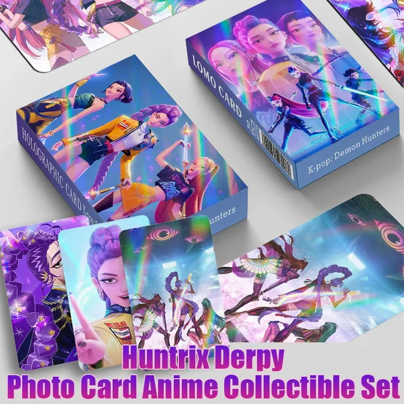 Kpop Demon Hunters Sammelkarten – Anime-Cartoon-Saja-Jungen-Spielkarten, Kinderparty, Cosplay, Spielzeug und Kindergeschenke