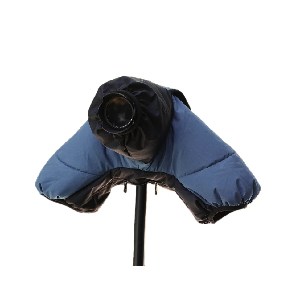 Lightweight Winter Camera Thermal Rain Cover Outdoor Photography Windproof Sleeve For SLR Mirrorless Camera Snow Protection