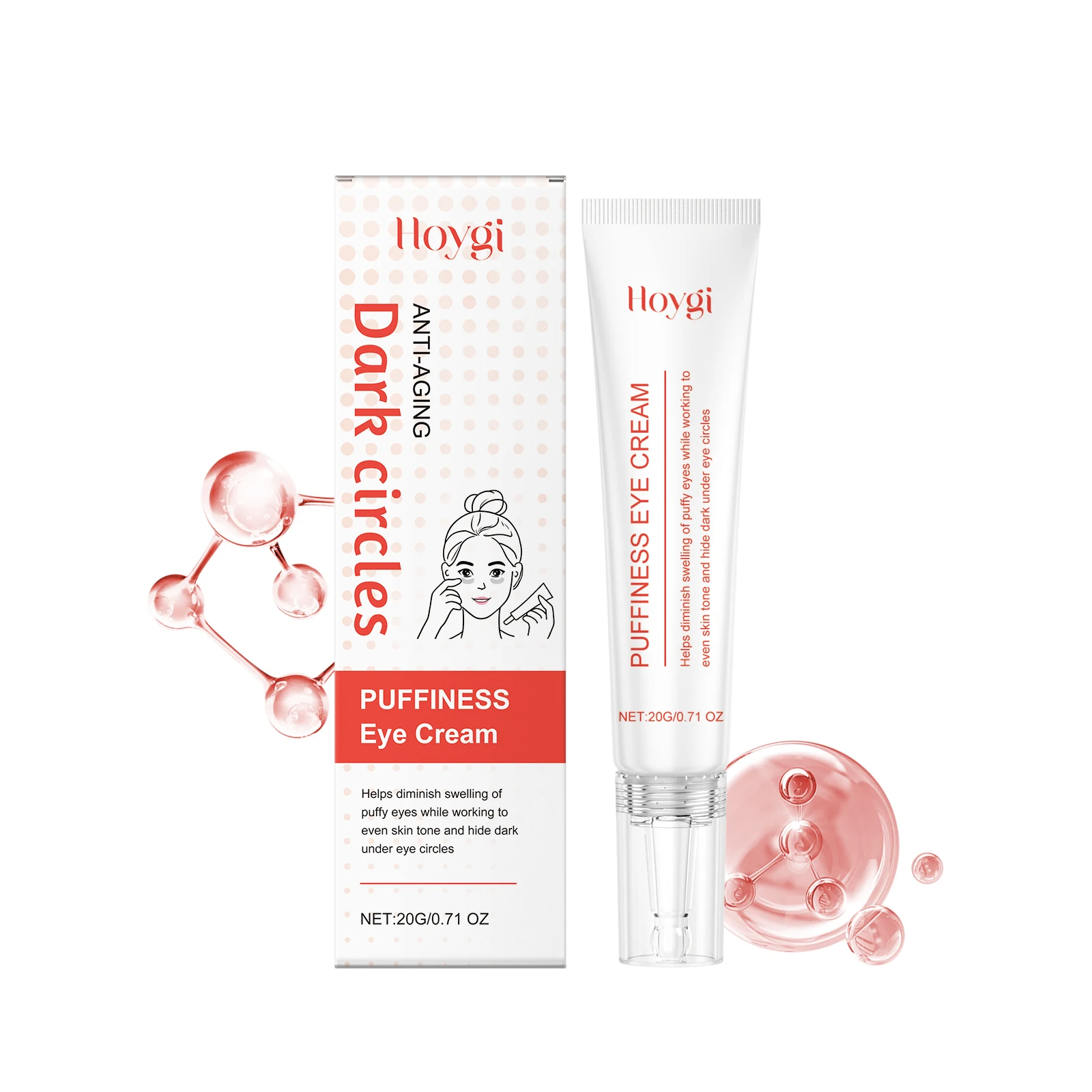 

"Park Circles Puffiness Eye Cream – Dark Circle & Under Eye Treatment, Depuffing Eye Cream for Bags, Brightening Formula, 20g