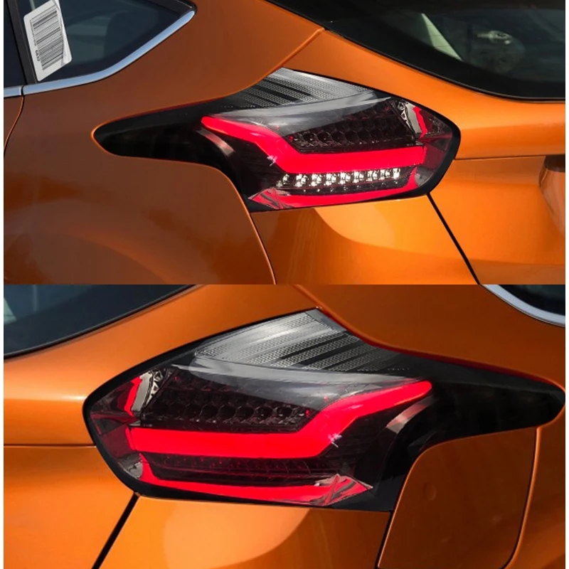 For Ford Focus Taillights 2015 2016 2017 LED taillight  Rear Trunk Lamp Turn Signal+Brake Light+Reverse Tail Lamp