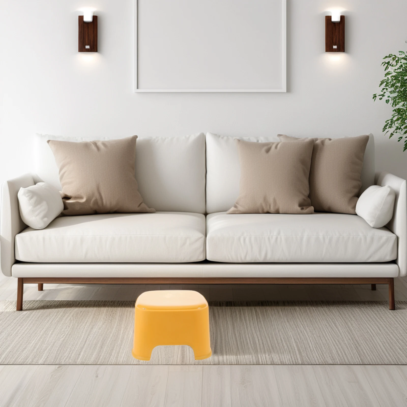 

Bathroom Plastic Anti Slip Step Multi Functional Home Use Comfortable Ergonomic Small For Bedroom Kitchen Pool