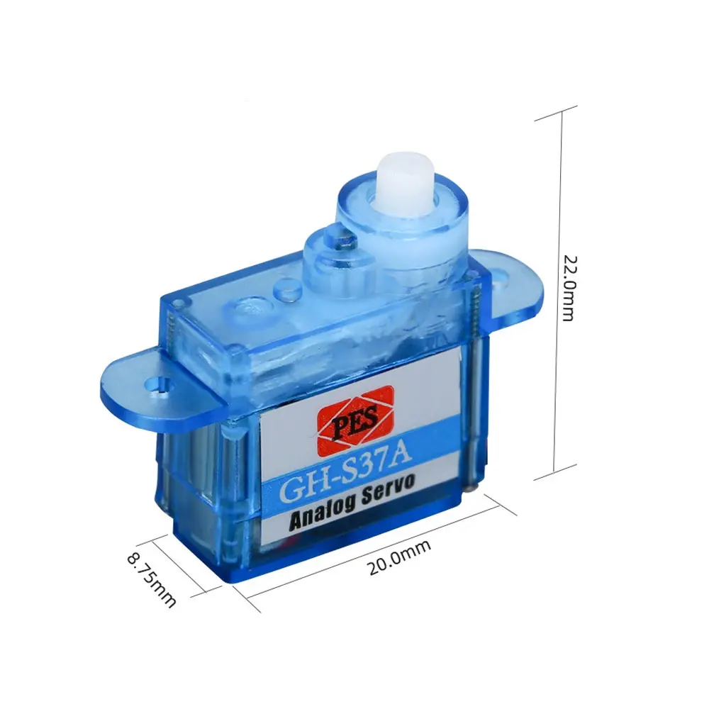 PES GH-S37A 3.7g サーボ ミニマイクロサーボ RC飛行機 ヘリコプター ボート 車用