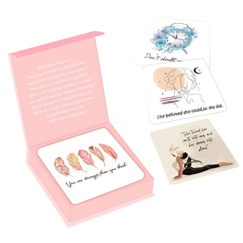 Bundle of 50 Quality Paper Cards for Women with Words of Wisdoms