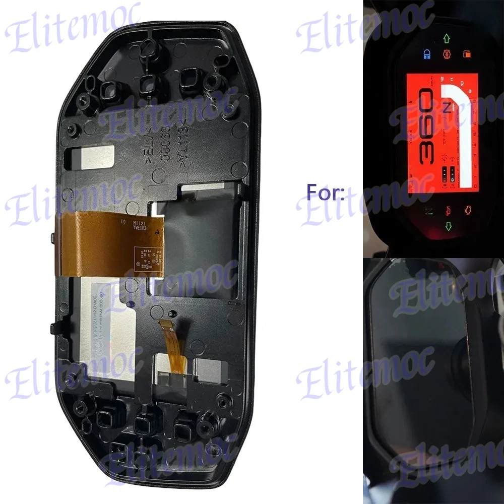 

QJ600GS-3D LCD Display Panel for QJMOTOR SRK600RC 600 SRK600 2022 Motorcycle Dashboard Instrument Cluster Screen Replacement
