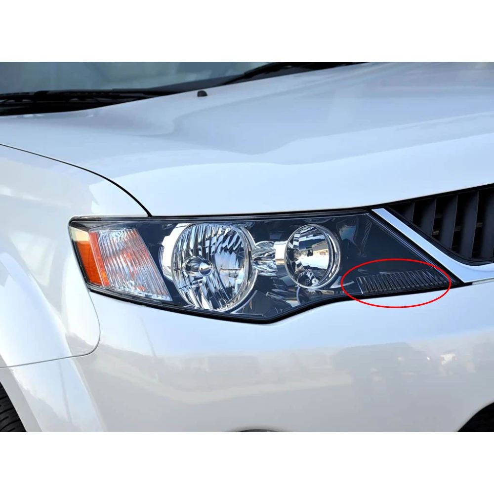 

Car Front Light Transparent Housing Headlamp Shell For Mitsubishi Outlander 2007 2008 2009 Headlight Assembly Lens Cover