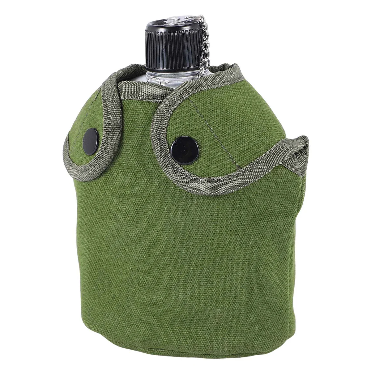 

A94U Outdoor Canteen Cookware Set Canteen Cup Portable Water Bottle with Grab Handle Cup for Outdoor Camping Hiking