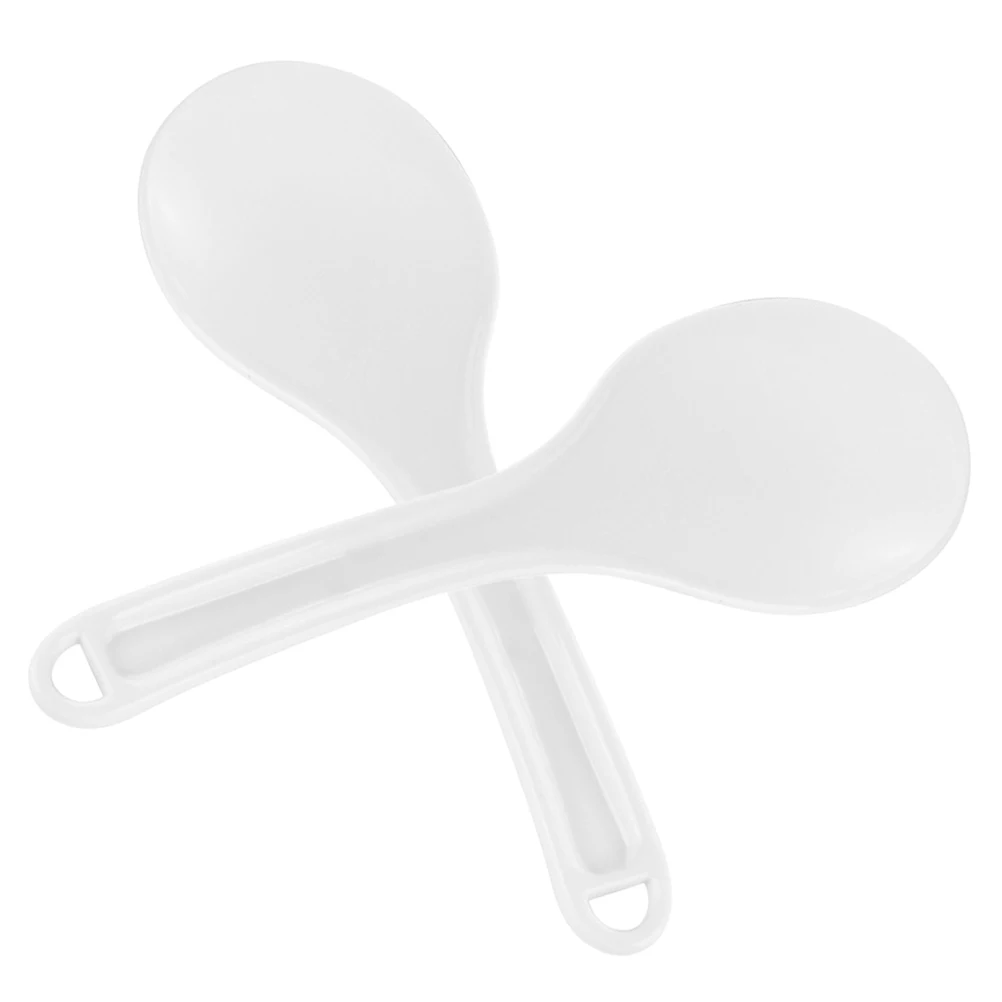 

2pcs Reusable Spatula Non-Stick Spoon Compact Wear-Resistant Kitchen Rice Paddle Safe Household Rice Scooper Kitchen Accessories