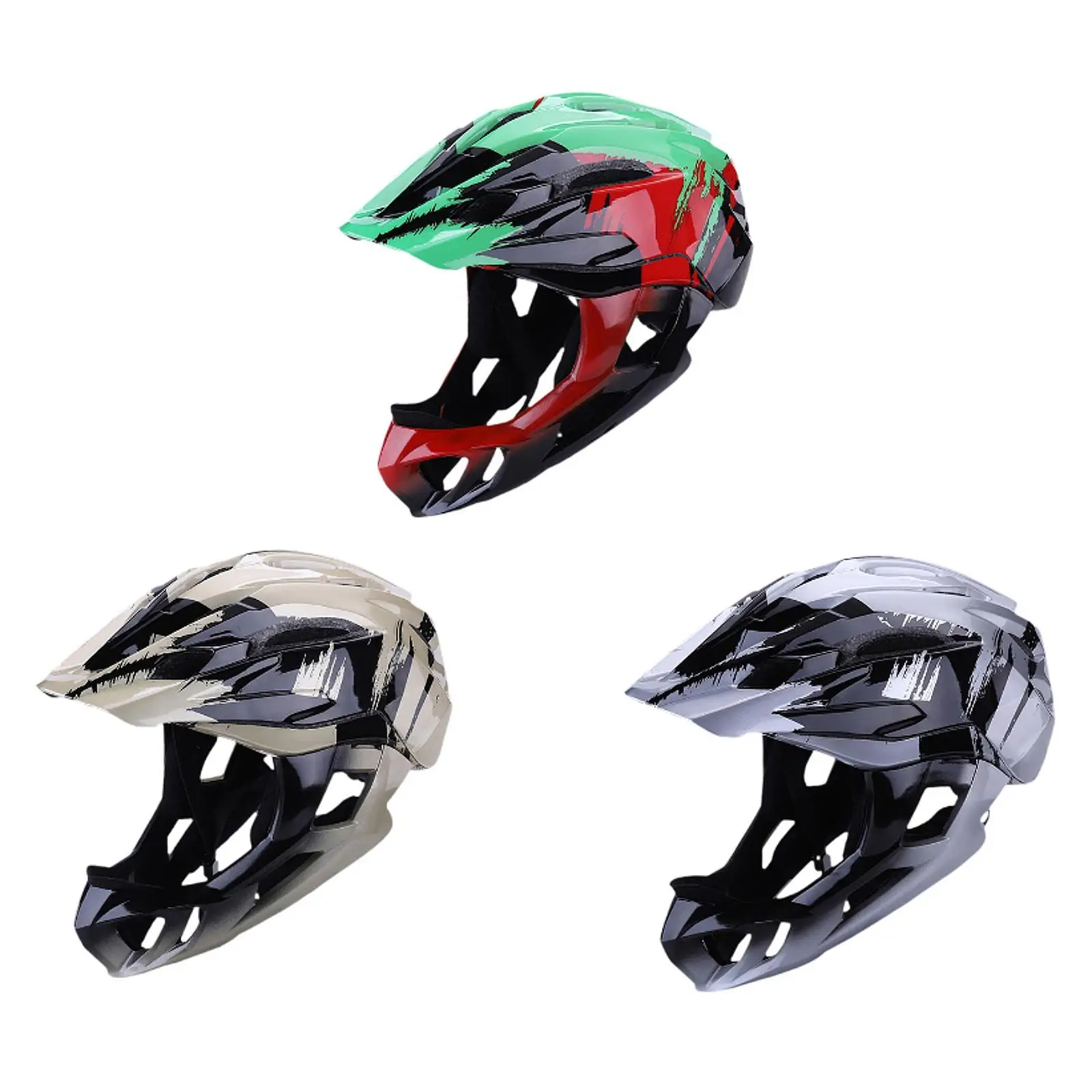 Kids Bike Helmet Full Face Helmet Fashion Breathable Cycling Helmet Bicycle