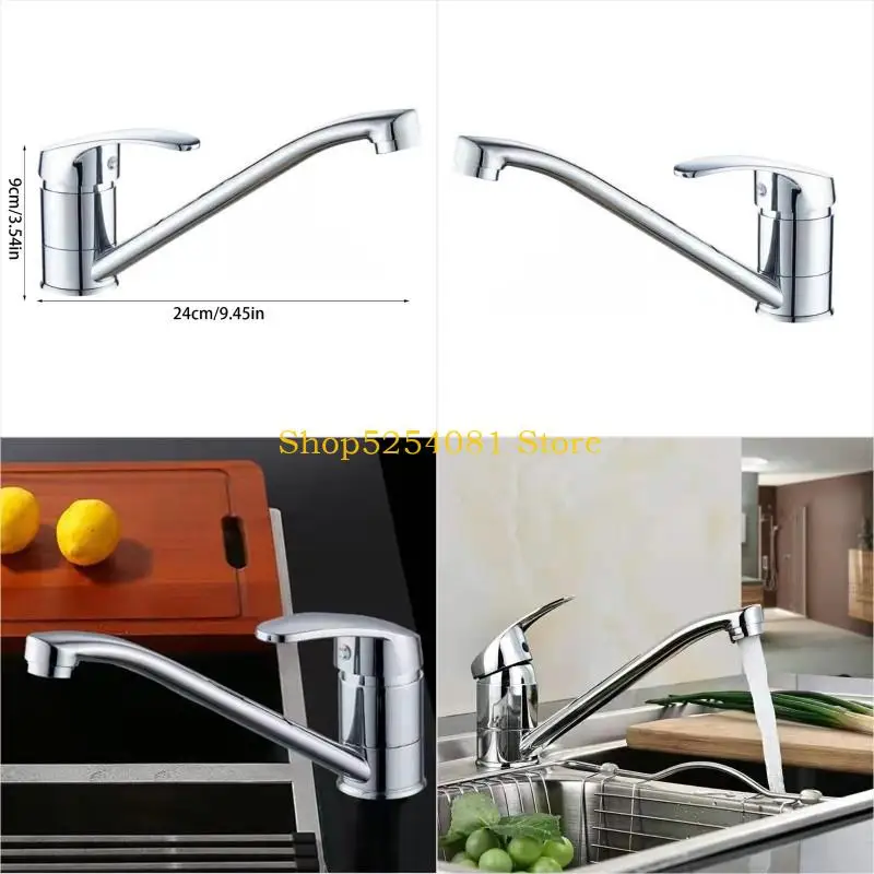 

Axyc Modern Kitchen Faucet 360 градусов вращения однополосная ручка простая установка