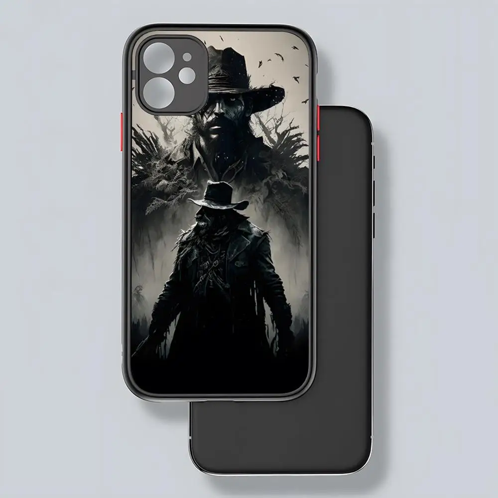 Games Survival Hunt Showdownes Phone Case Potdemiel Matte Transparent For 16 15 IPhone 12 11 13 Pro Max X XR 8 Plus Back Cover