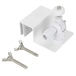 1pc Security Cameras Roof Gutter Special Bracket Solar Panel Bracket Weatherproof Gutter MountBracket With Screw Adapter