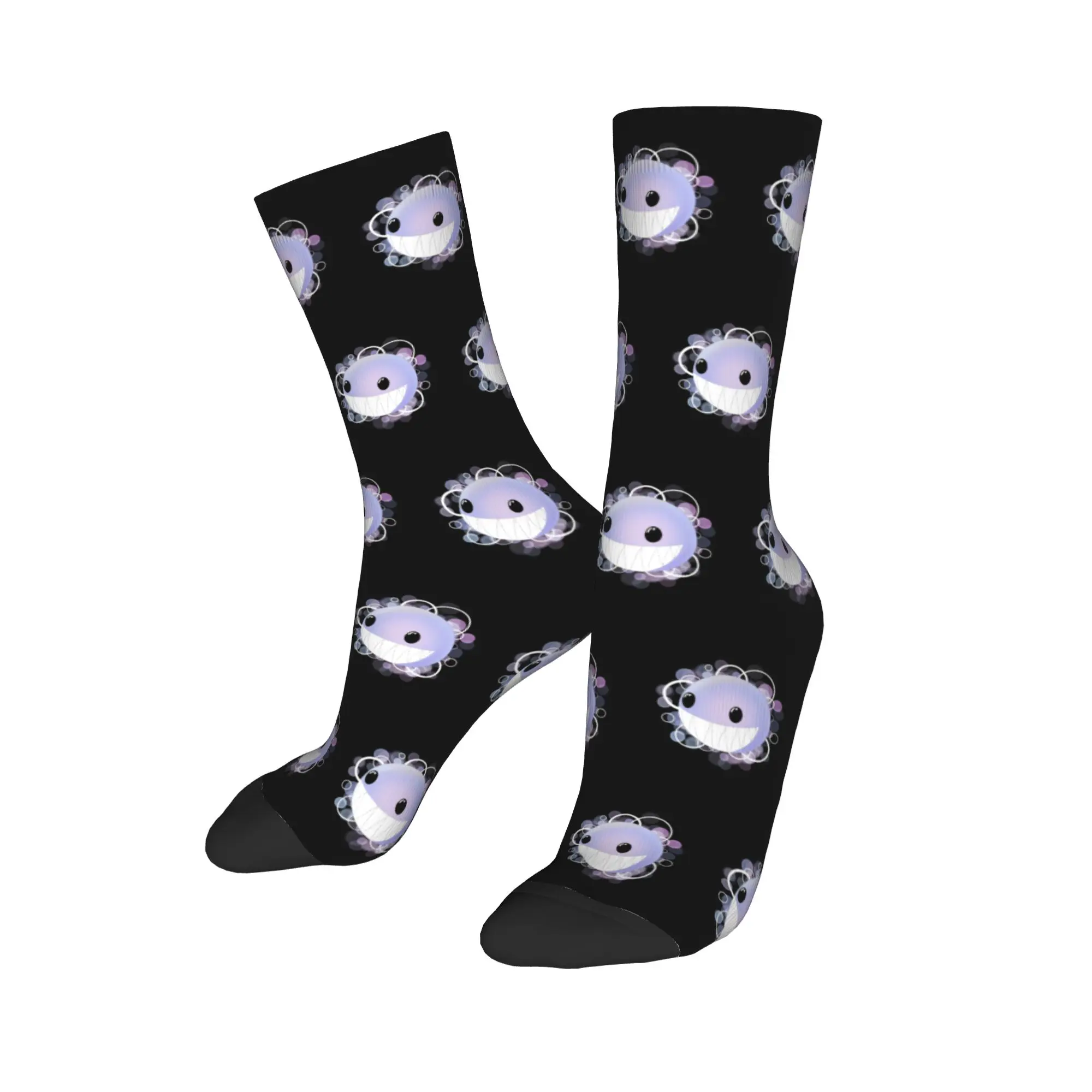 Winter Warm Cool Unisex Cartoon Digitals Circus Socks  Breathable Football Socks