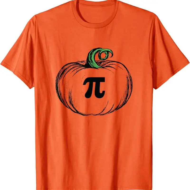 Pumpkin Pie Math Funny Halloween Thanksgiving Pi Day T shirt
