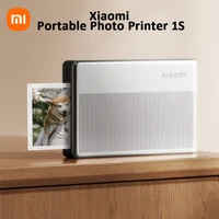 Impresora fotográfica portátil Xiaomi 1S, impresión térmica Bluetooth, tecnología sin tinta ZINK, aplicación Xiaomi, impresión fotográfica portátil inalámbrica