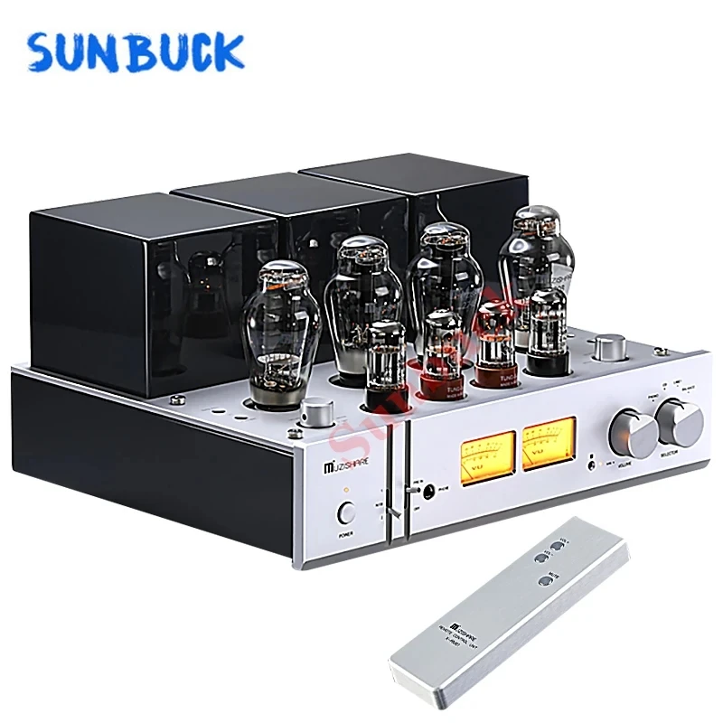 Sunbuck-amplificador do auscultador do tubo do vácuo, classe equilibrada A, canta Put, 2.0, 8W, 6SN7, 6SL7, 274B, 300B