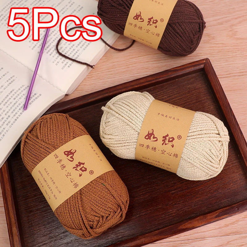 5Pcs 100G Crochet&K…