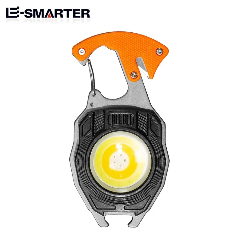 Mini LED Flashlight Work Light Pocket light Outdoor Camping Lantern Emergency Wrench Hammer  Lamp