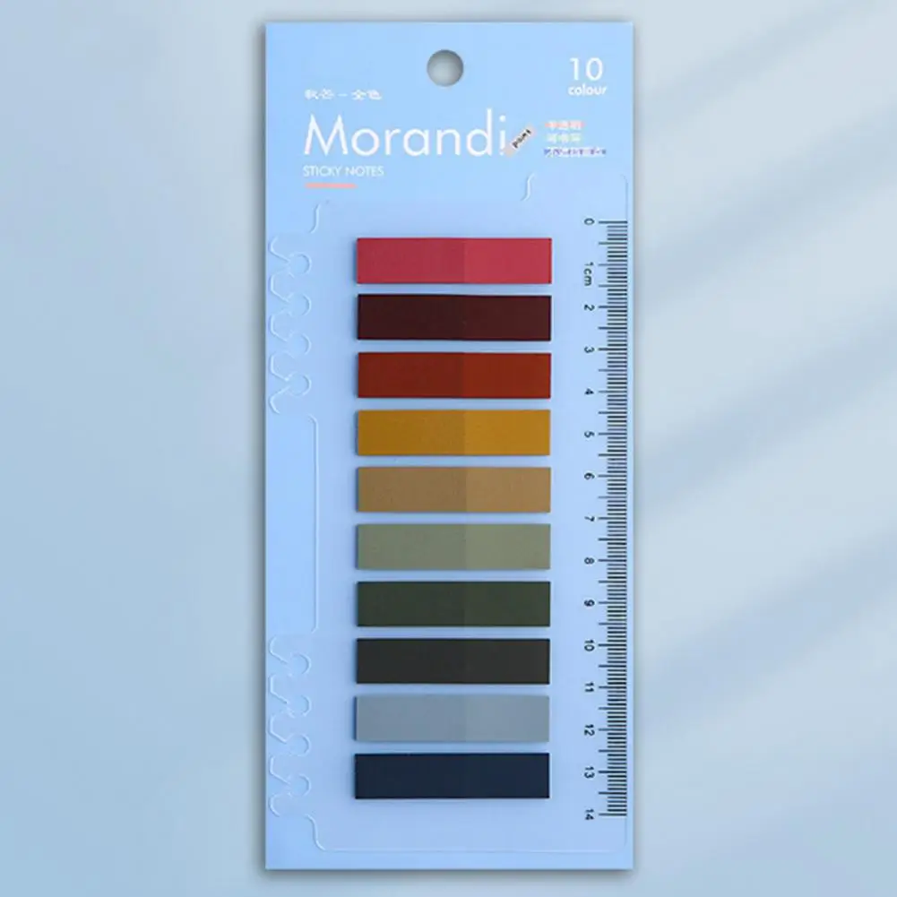 Wide Application Portable Page Marker Sticky Classify Files Bookmark School Supplies