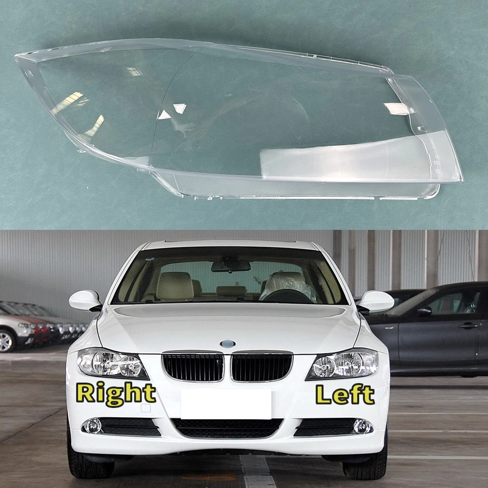 

For BMW 3 Series E90 2004~2012 Halogen Headlight Cover Shade Headlamp Shell Transparent Lampshade Lens Auto Replacement Parts