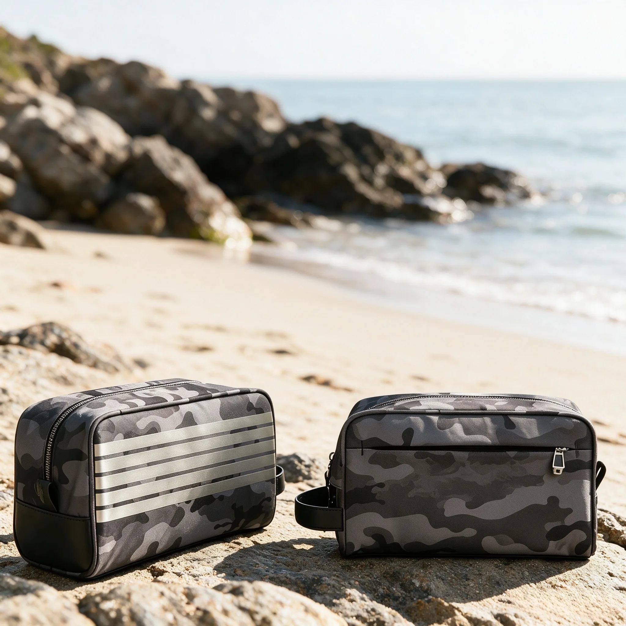 Men Convenient Golf Storage Wristlet, Trendy Camo Mini Hand Carry Pouch for Golf Accessories