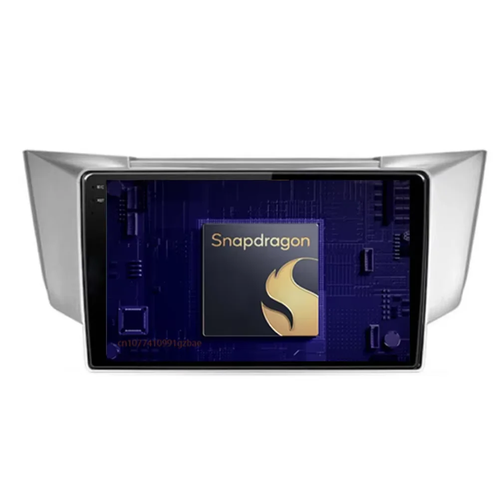 Android 16 Qualcomm Carplay Car Radio For Lexus RX300 RX330 RX350 RX400H 2004 -2009 Multimedia Video Player Navigation BT Stereo