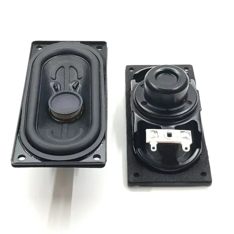 SOTAMIA 2Pcs Rectangle Speaker 4 Ohm 10W Full Range Speaker Bass Rubber Side Neodymium Magnetic Hifi Loudspeaker Home Theater