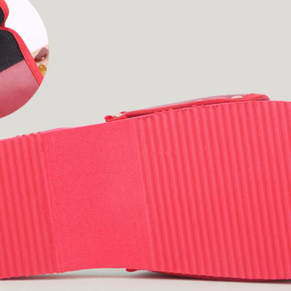

Foot Massage Slippers Acupoints Sandals PU Rubber Sole Agate Stone Health Shoes Daily Wear Blood Circulation Promotion