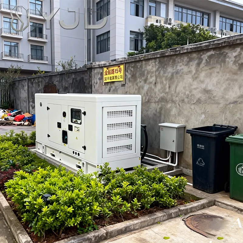 Waterproof Silent Diesel Generators 100KVA 220KVA 300kva 250kva 60Hz Frequency ATS Options 480V Rated for Flood-Prone Areas
