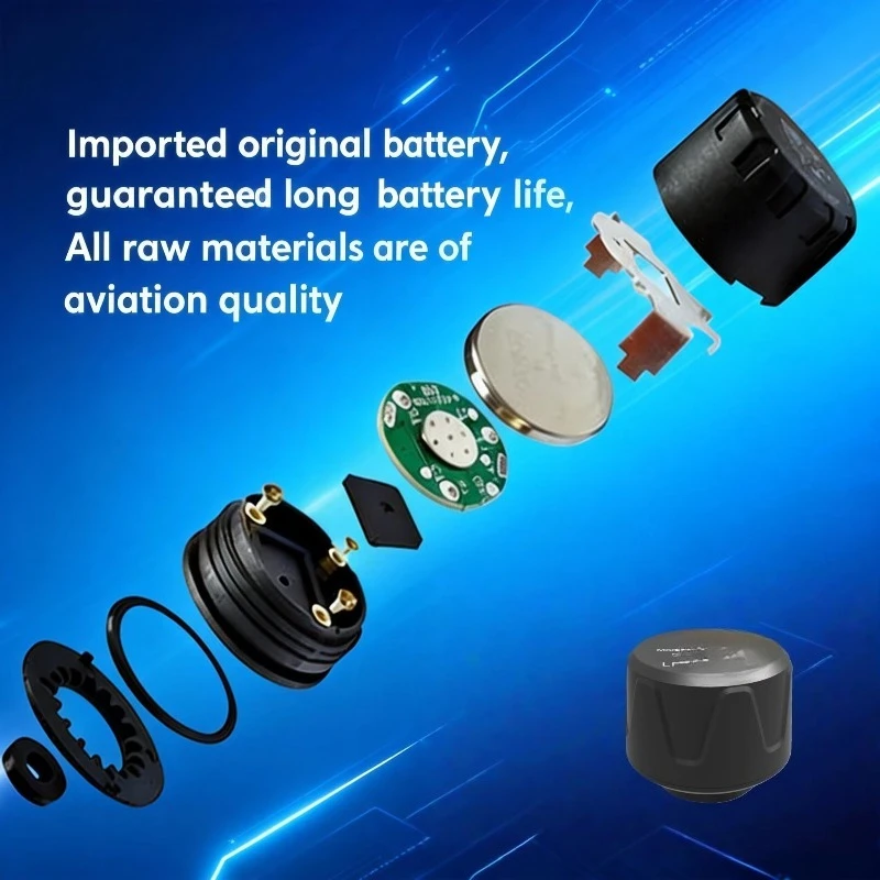 CXT OEM ODM 24 Wheel Truck TPMS Sensor External Tire Pressure Monitoring System Heavy Vehicle Trailer High Voltage Alarm
