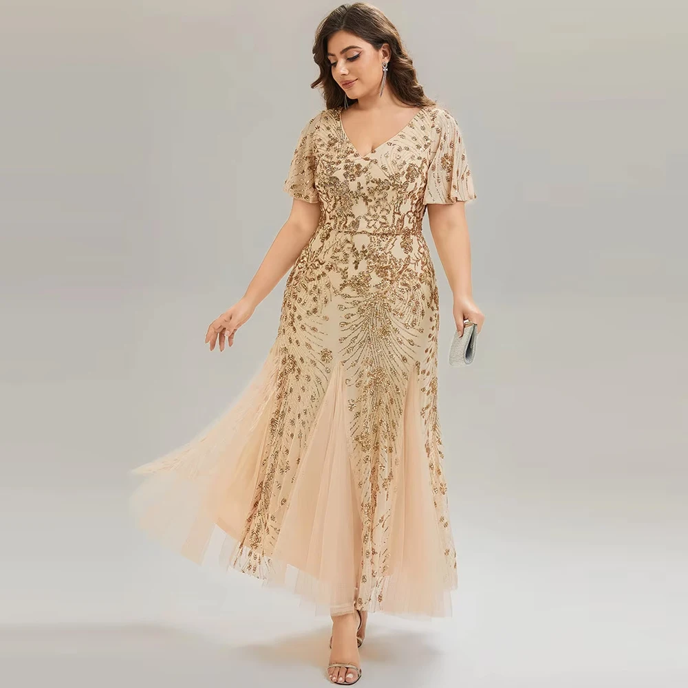 baziiingaaa-robe-de-soiree-grande-taille-a-manches-courtes-a-volants-a-sequins-col-en-v-coupe-trapeze-longue