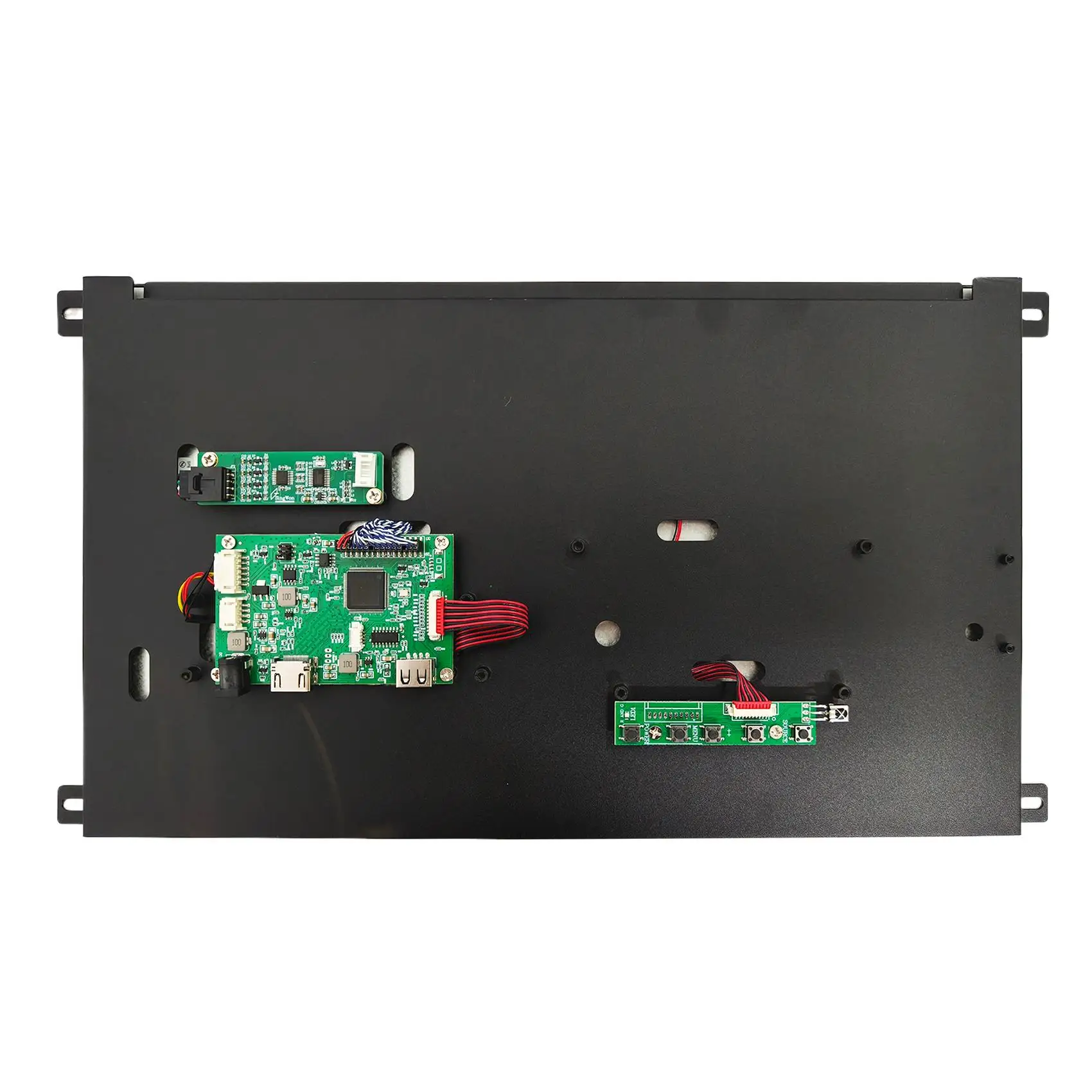 Monitor resistivo del LCD del tacto de 15,6 pulgadas 1920X1080 con la placa controladora del LCD del USB H-D