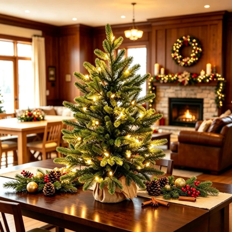 Cross-border Amazon Christmas tree 60cm encrypted flame retardant Christmas decoration supplies christmastree wholesale