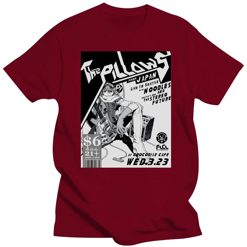 FLCL The Pillows Live DMN t-Shirt bl Black