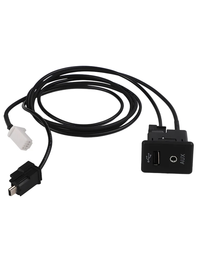 Car Audio Upgrade Audio Socket Cable Wear-resistant Material 8Pin Connector Easy To Use OEM Number 28023-4BA0B For Nissan 370Z